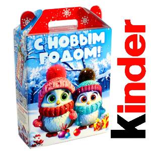 Детский подарок на Новый Год в жестяной упаковке весом 830 грамм по цене 3297 руб в Каргополе
